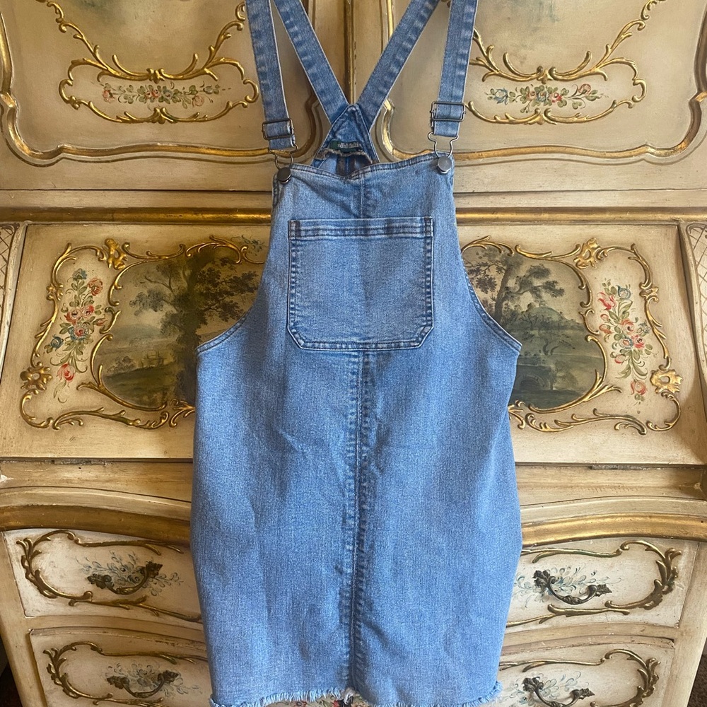 Wild Fable Blue Jean Overall Dress